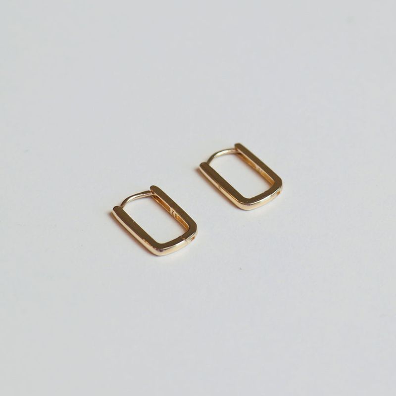 [single earring]14K gold rere earring