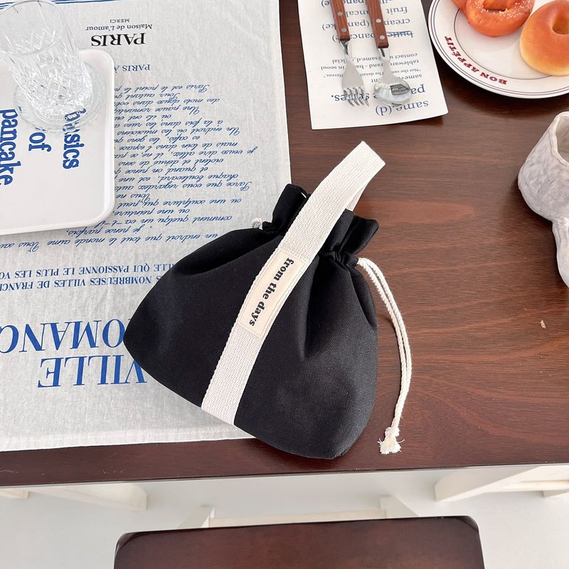 【MADE】Canvas Pouch Bag - Black