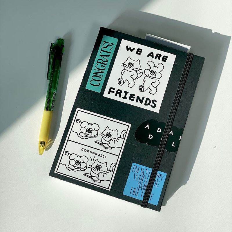 Eddy&Rabi Drawing Sticker Pack