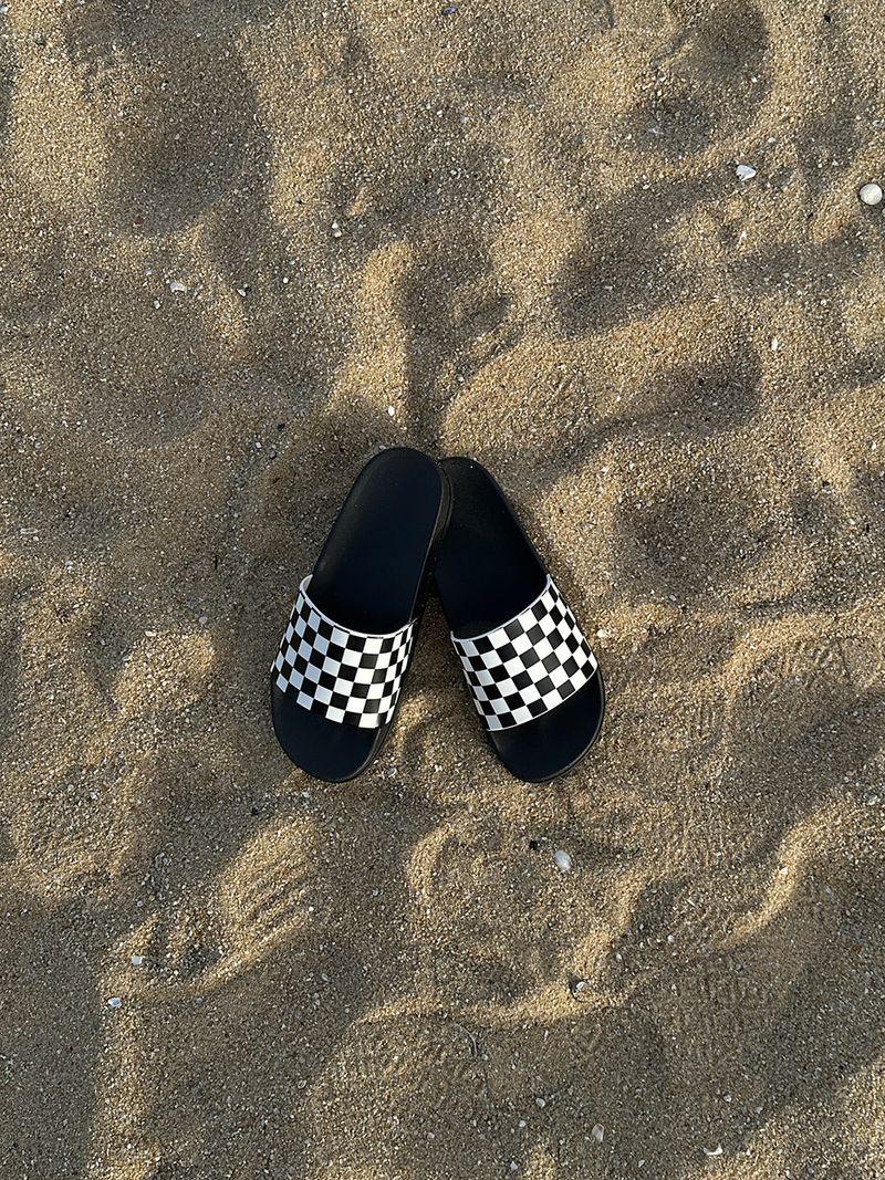 ASCLO Block Check Slippers