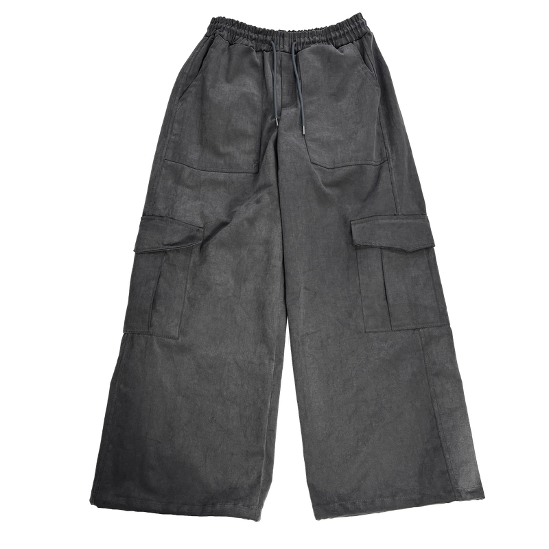 peach graphic cargo pants