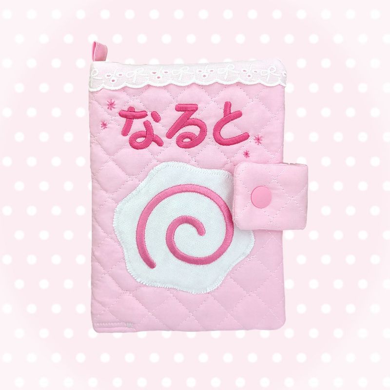 rupimoo（ロピム）の「【MADE】 なるとまきブックカバー [A6 size] (レースver.)（雑貨/ステーショナリー）」