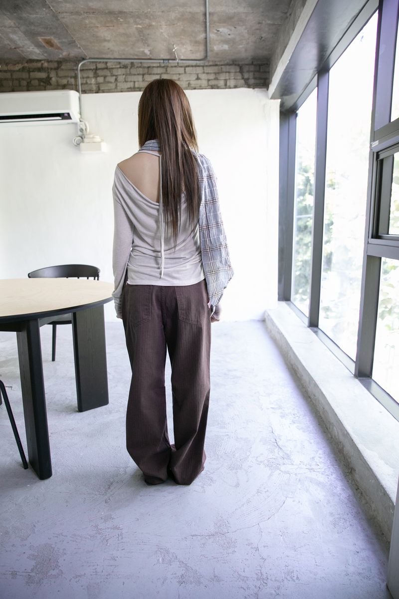 drapping strap slim top(3colors)