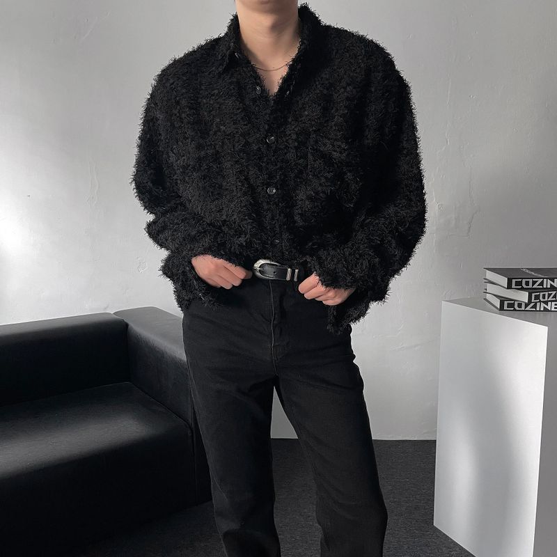 CR Adele Mohair Cropped Shirt (2 colors)