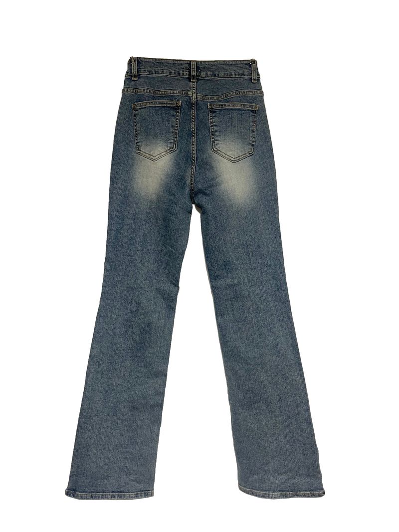 Sink blue denim jeans