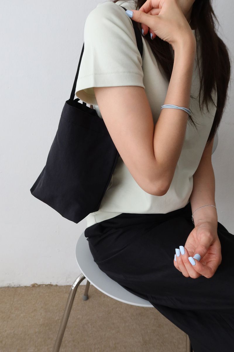 projet（プロジェ）の「tiny 2way bag (black)（Bags）」