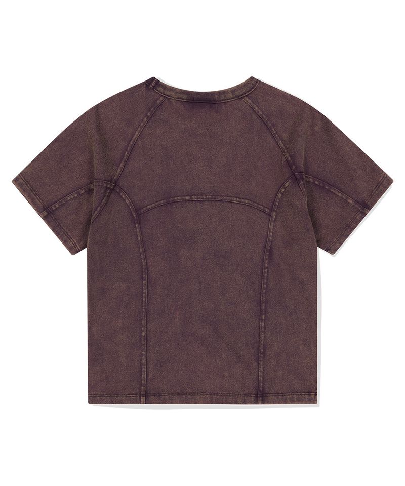 WASHED CURVED TEE