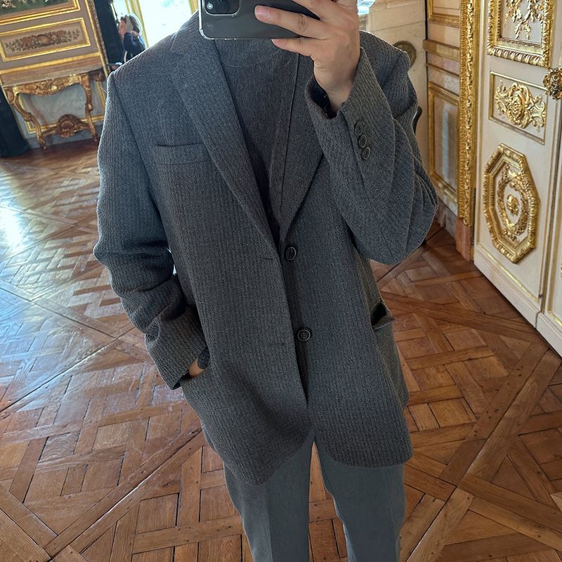 [ASCLO MADE] ASCLO Bark Taylor Jacket (wool70%)