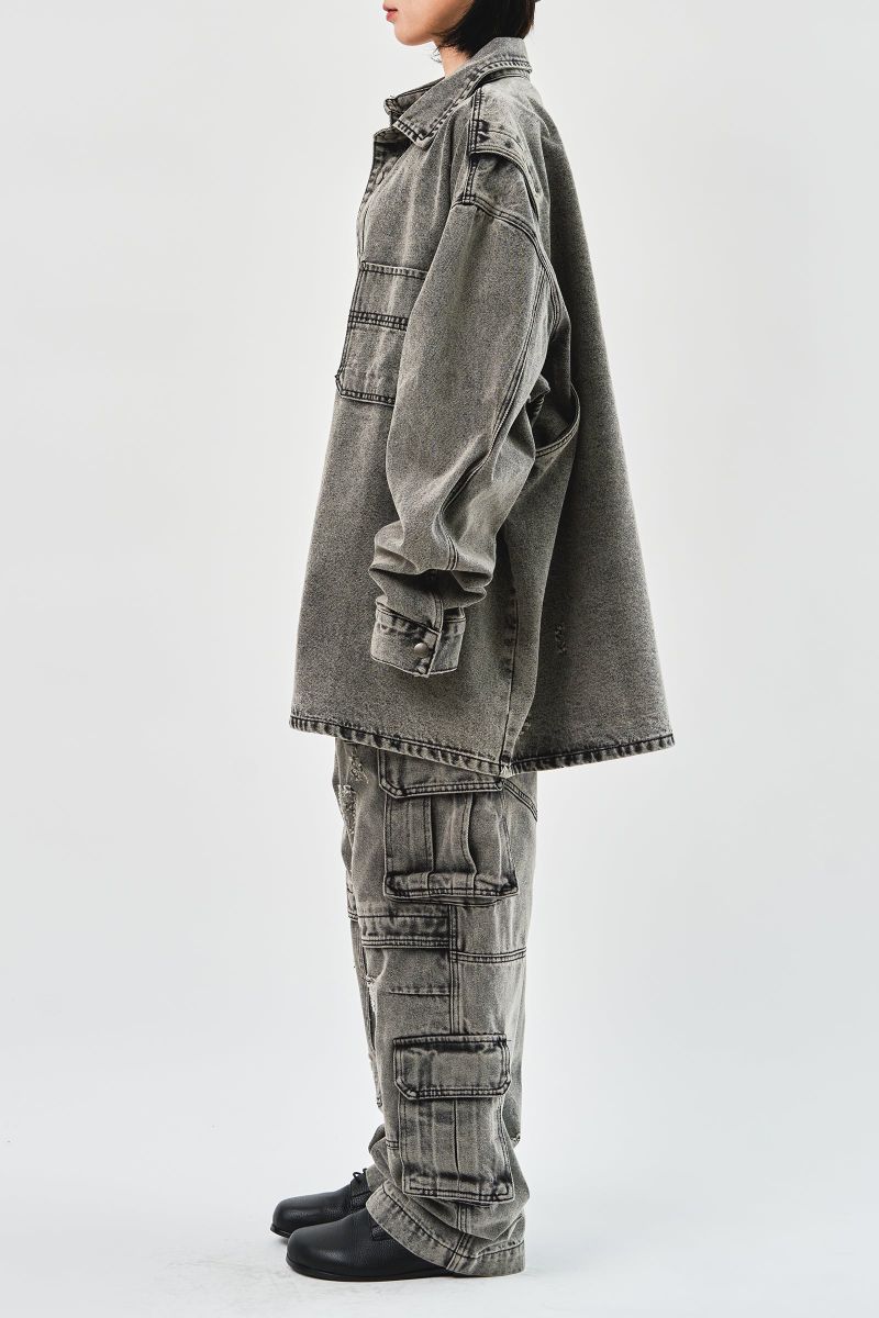Sord Washed Denim Jacket (2color)
