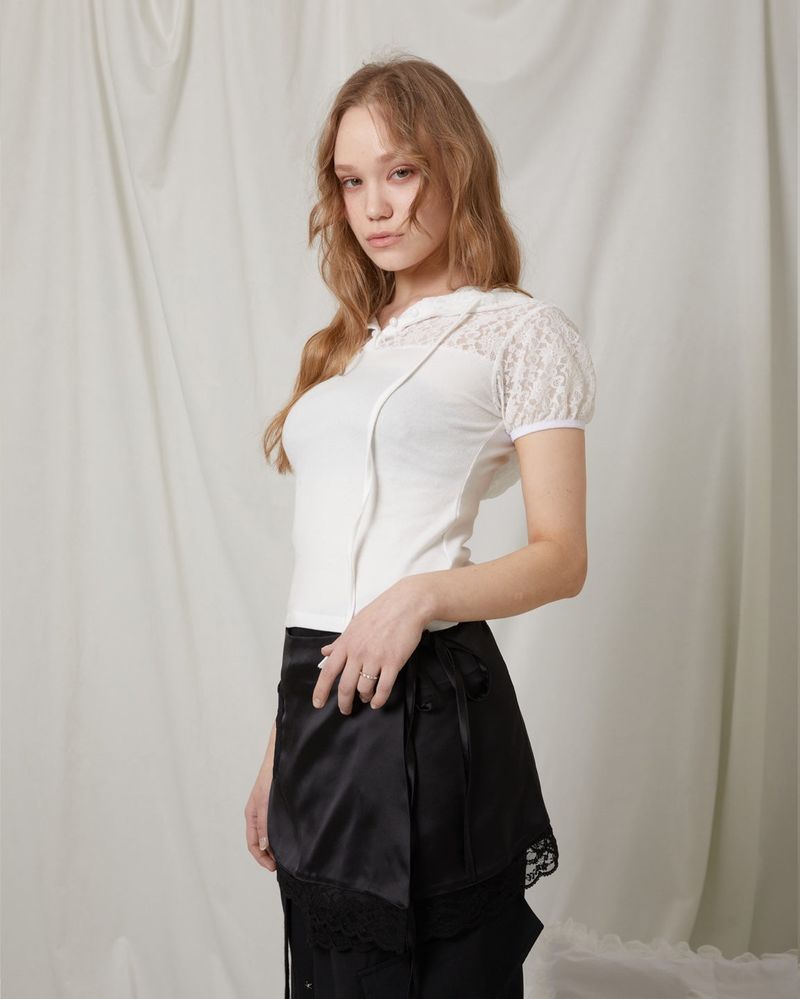 Fazed(フェイズド)の「Satin strap sk / black(Skirts)」