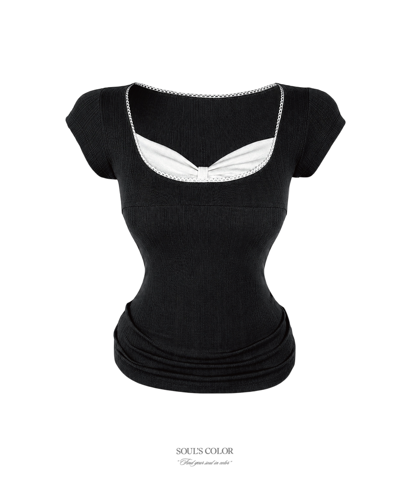 SOUL'S COLOR（ソウルズカラー）の「Ribbon Swan Top （Tops）」