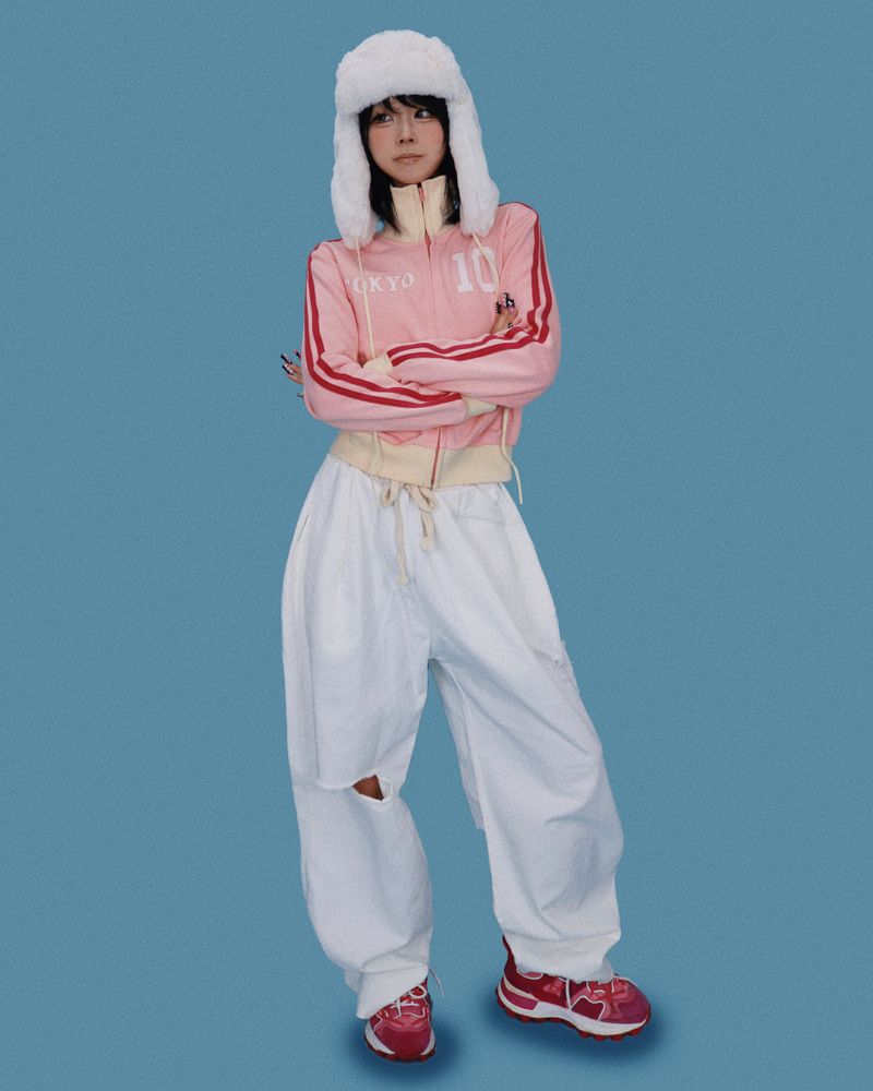 damage boxy pants (3color)