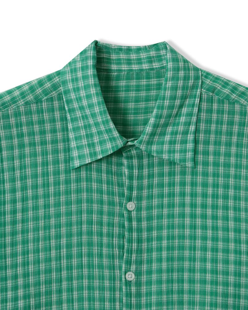 Focus Seersucker Check Shirt