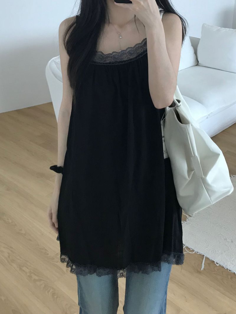 Robin Lace Mini Dress (2 colors)