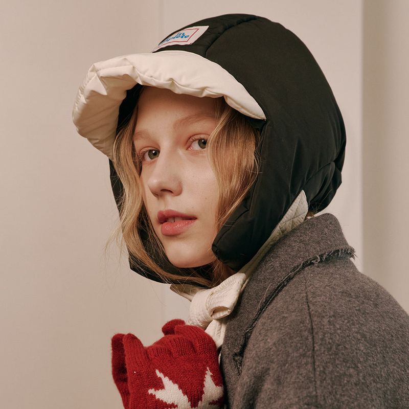 Panda Padding Balaclava (Ivory & Black)