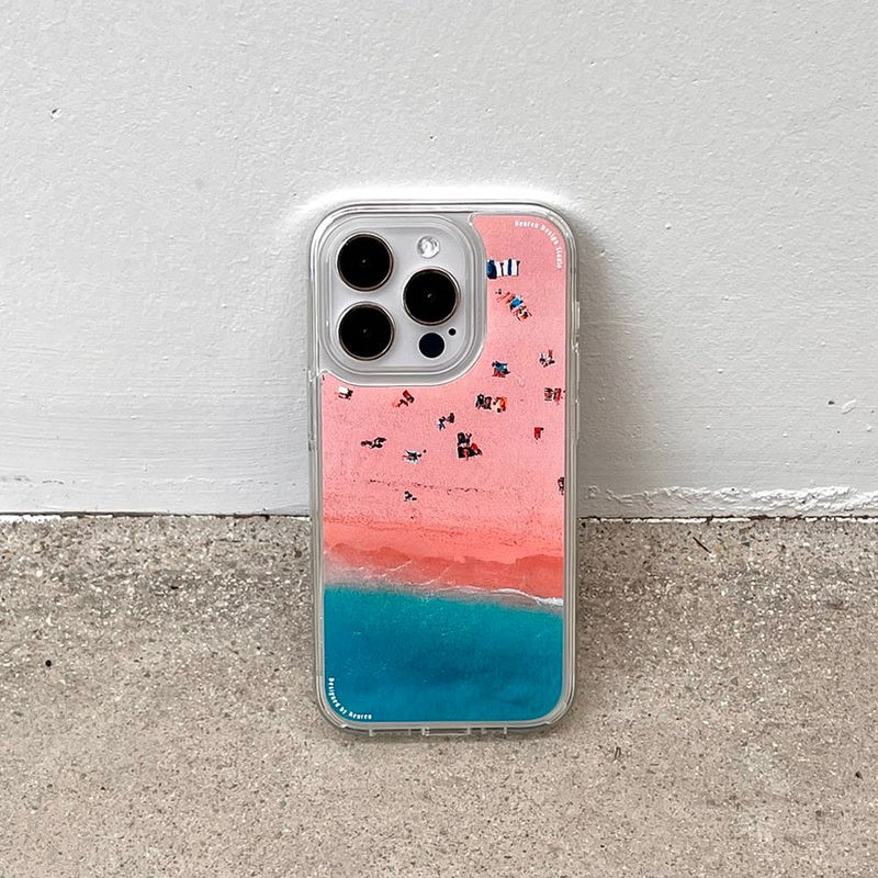 Peach Brown Sand Case (Jelly Hard)
