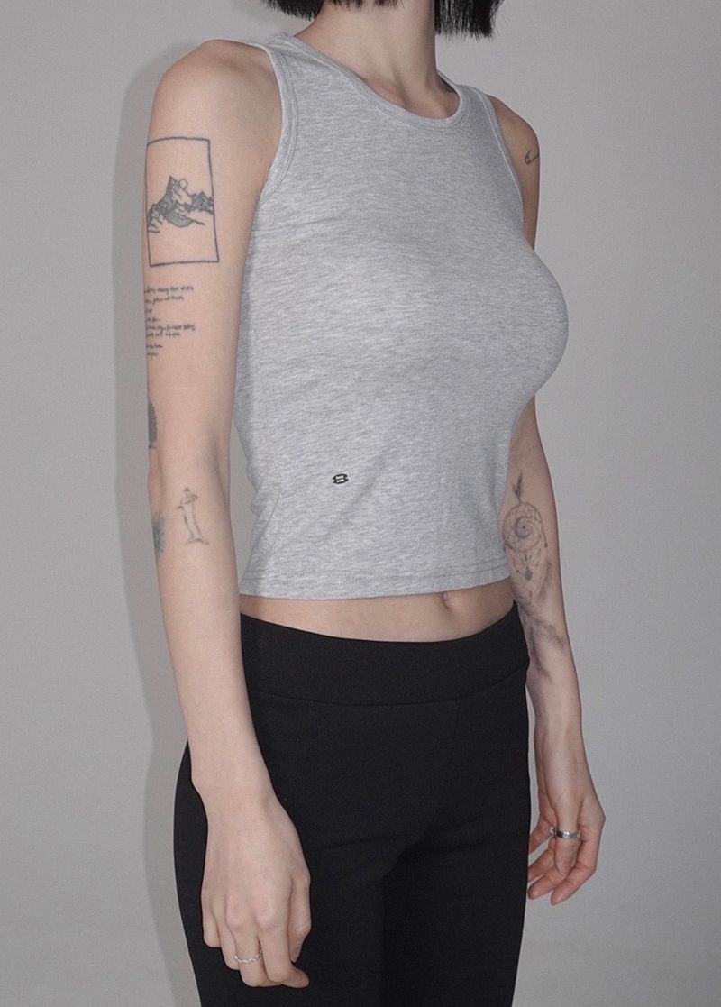 PALEJADE（ペールジェイド）の「Organic Tank - Round Neck（Tops）」