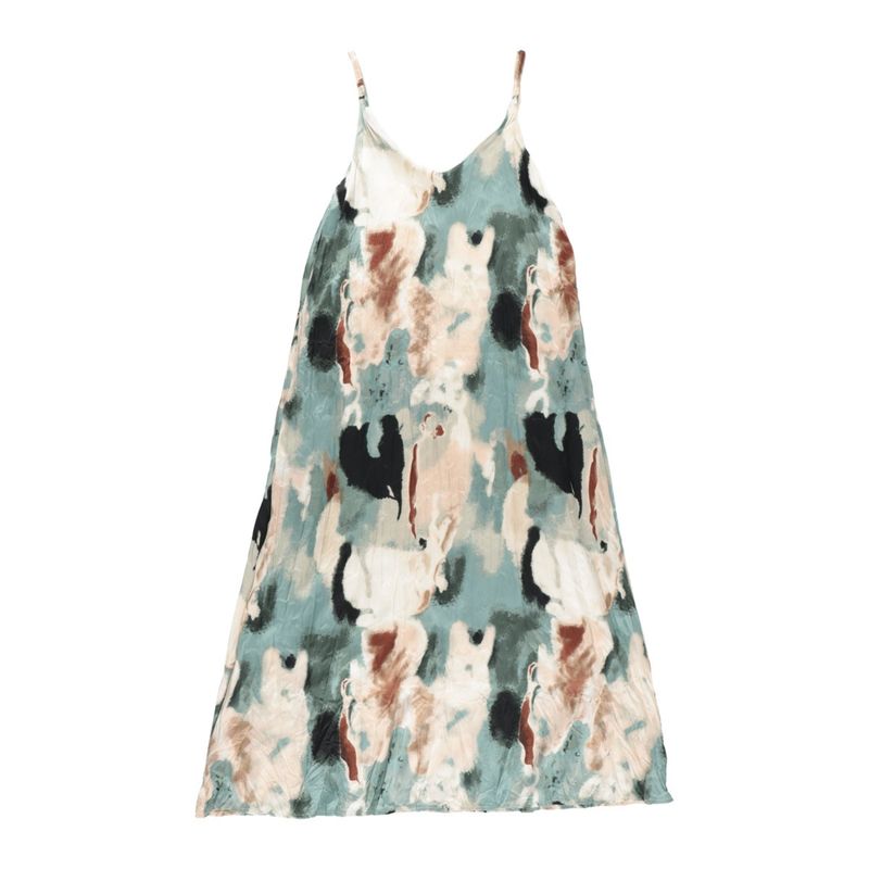 Wrinkle marble cami one piece