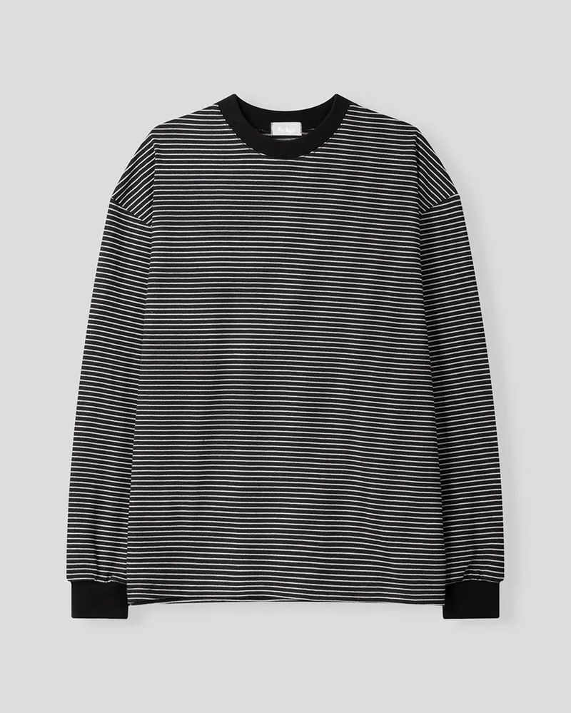 stripe boxy fit T