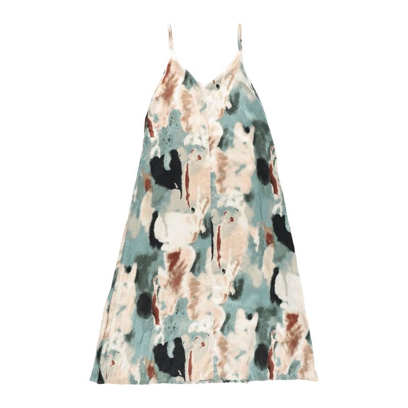 Wrinkle marble cami one piece