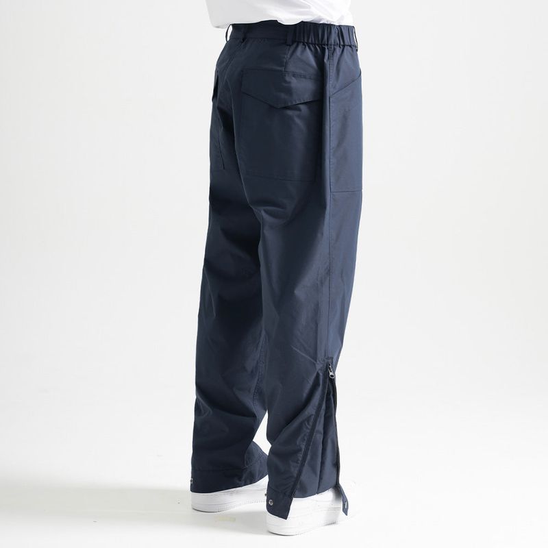 Poly Cotton Cargo Pants - NAVY