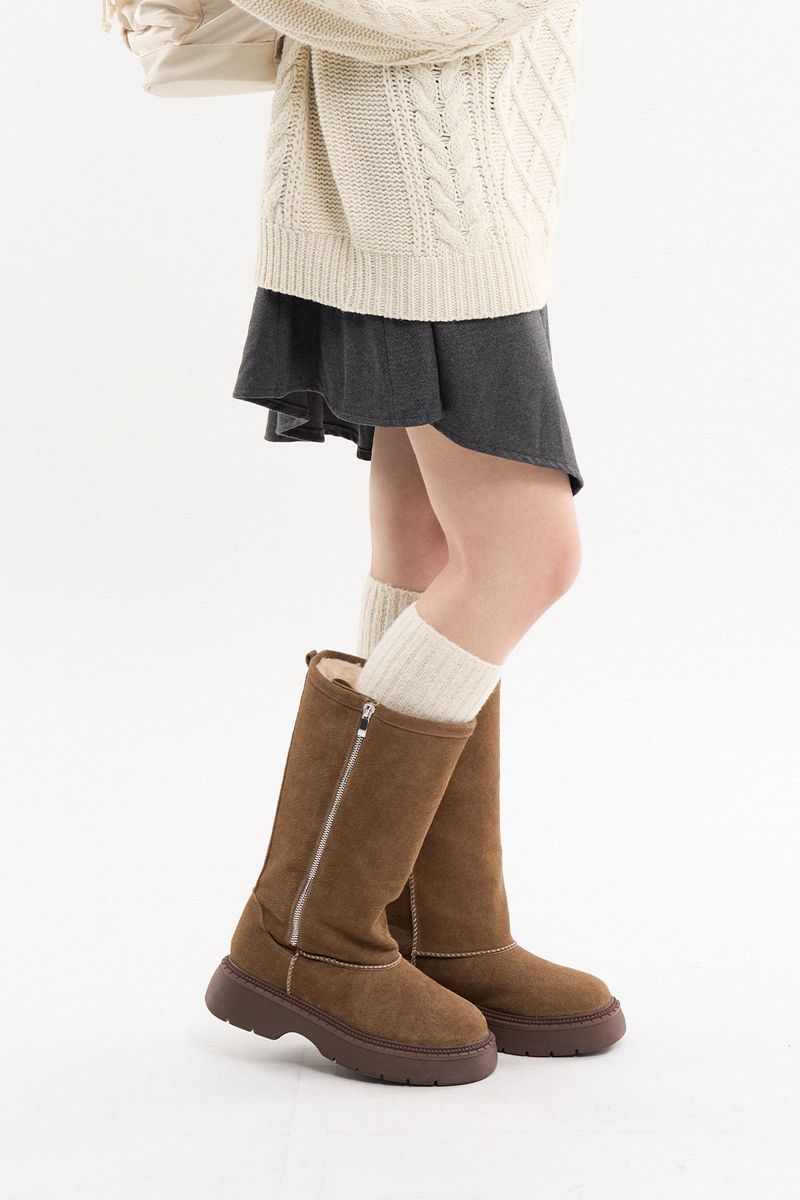 Raucohouse（ラウコハウス）の「Abisko zip-up long ugg boots（Shoes）」