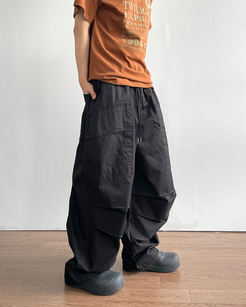 Deep Cargo Balloon Pants