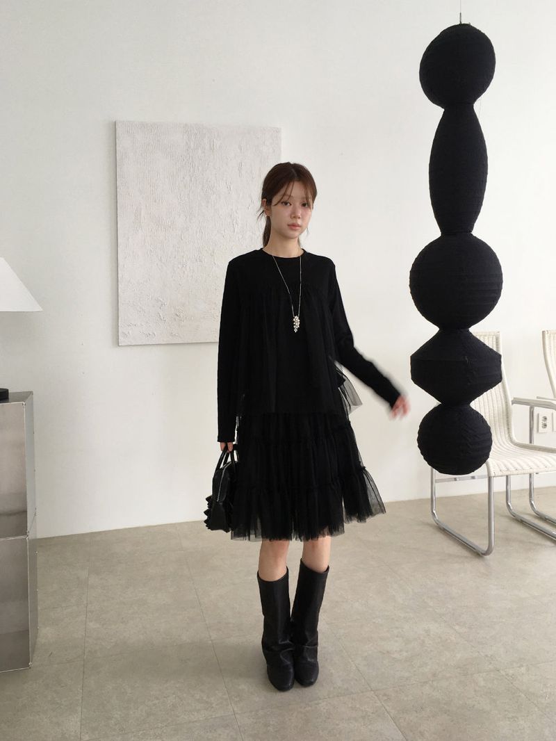 Baby sha midi skirt