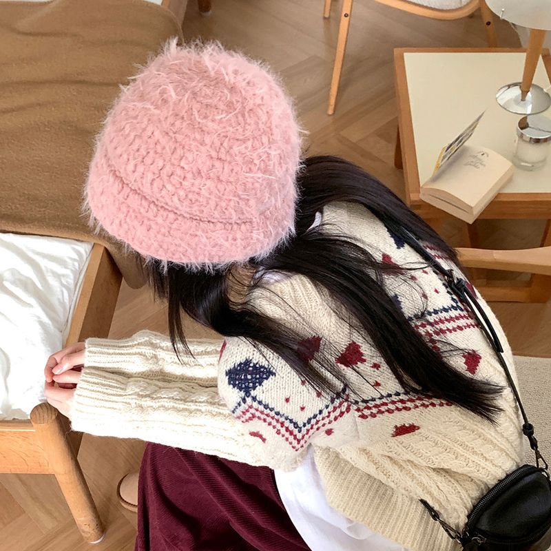 Fiv angora fur hat