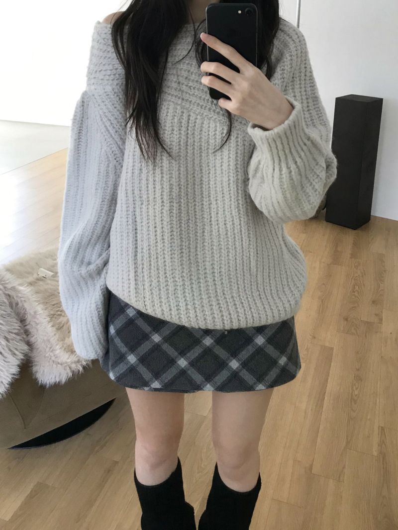 Hershey Checkered Skirt Pants (2 colors)