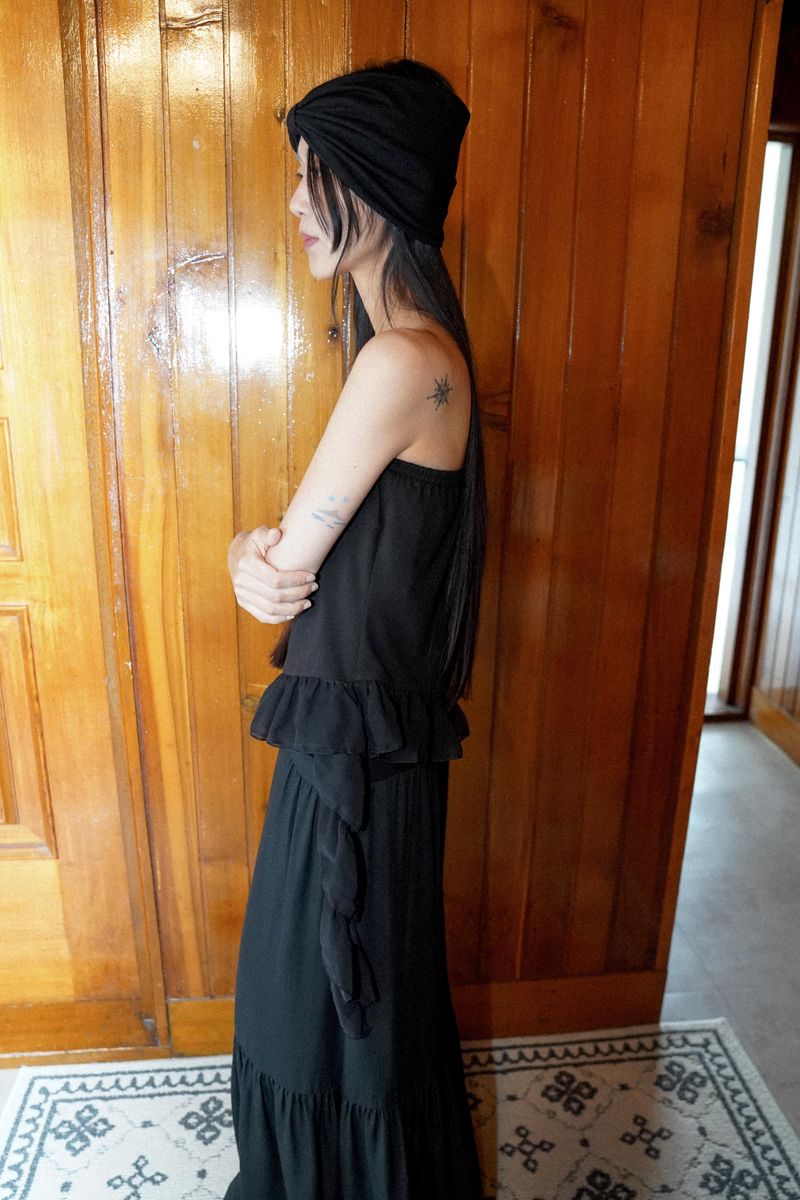 RUFFLE TUBE TOP