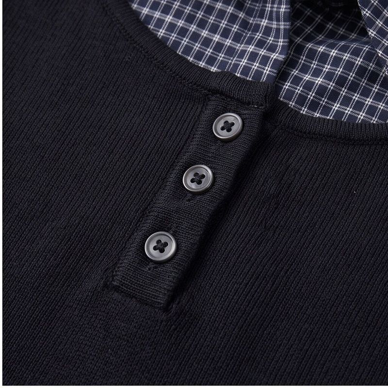 Nelis Check Layered Frill T-shirt