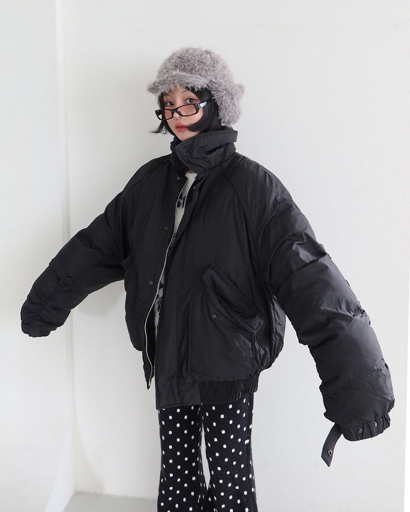 Delight-J（ディライトジェイ）の「[UNISEX] エアブルゾン オーバーサイズフィット シャーリングパディング（ジャケット/アウター）」