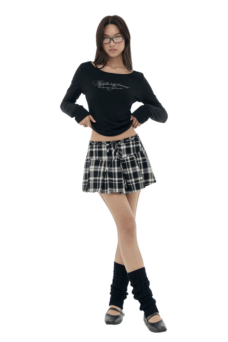 Kleesier(クリーシーア)の「 Kleen club letter top, Black(Tops)」