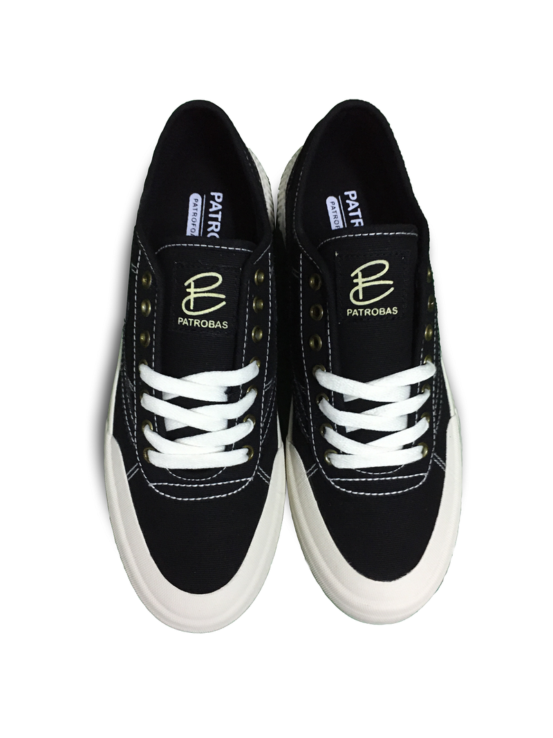 Equip Black White Sneakers