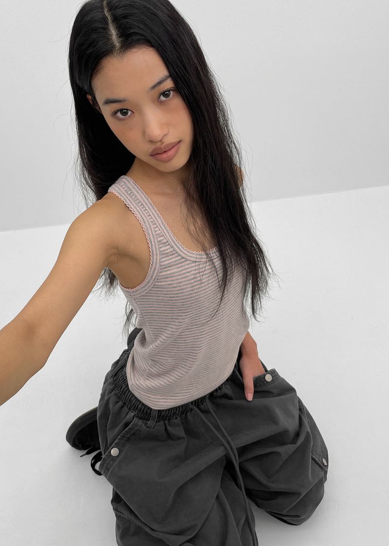 BLACKUP（ブラックアップ）の「[MADE] ココエルマンゴースリーブレストップ（トップス）」