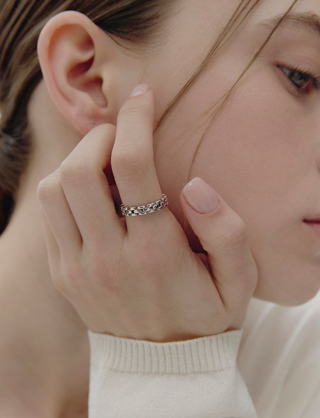 hyeres lor（イエール・ロール）の「26SS★ H-Link AB(W) Chain Ring S（Accessories）」