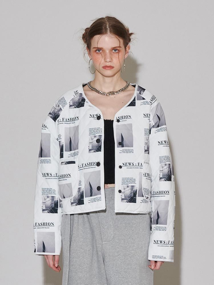 MAGAZINE QUILTING JACKET