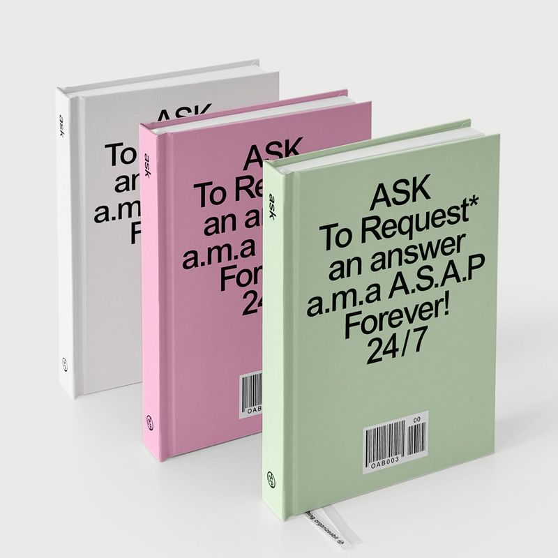 oab ask diary / hard cover