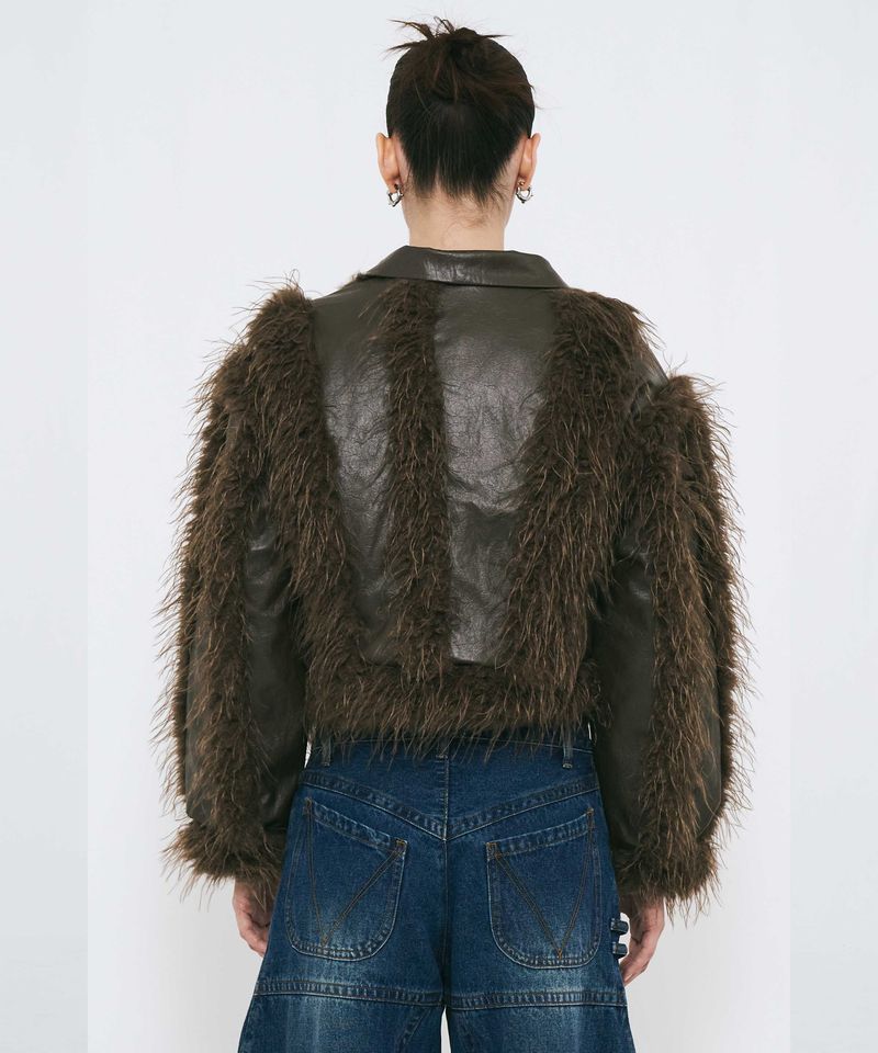FAKE FUR LINE JACKET