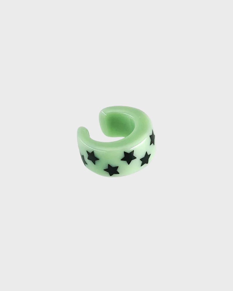 it doesn't matter.（イットダズントマッター）の「[Formica] レッツイヤーカフ (Green) （アクセサリー）」