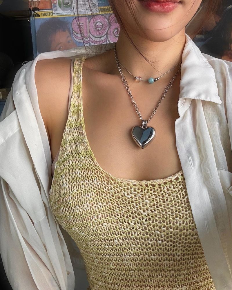 BUZZERBE(ブザービー)の「fall in love necklace(Accessories)」
