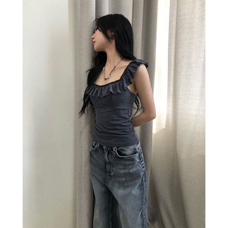 Bell Frill Sleeveless