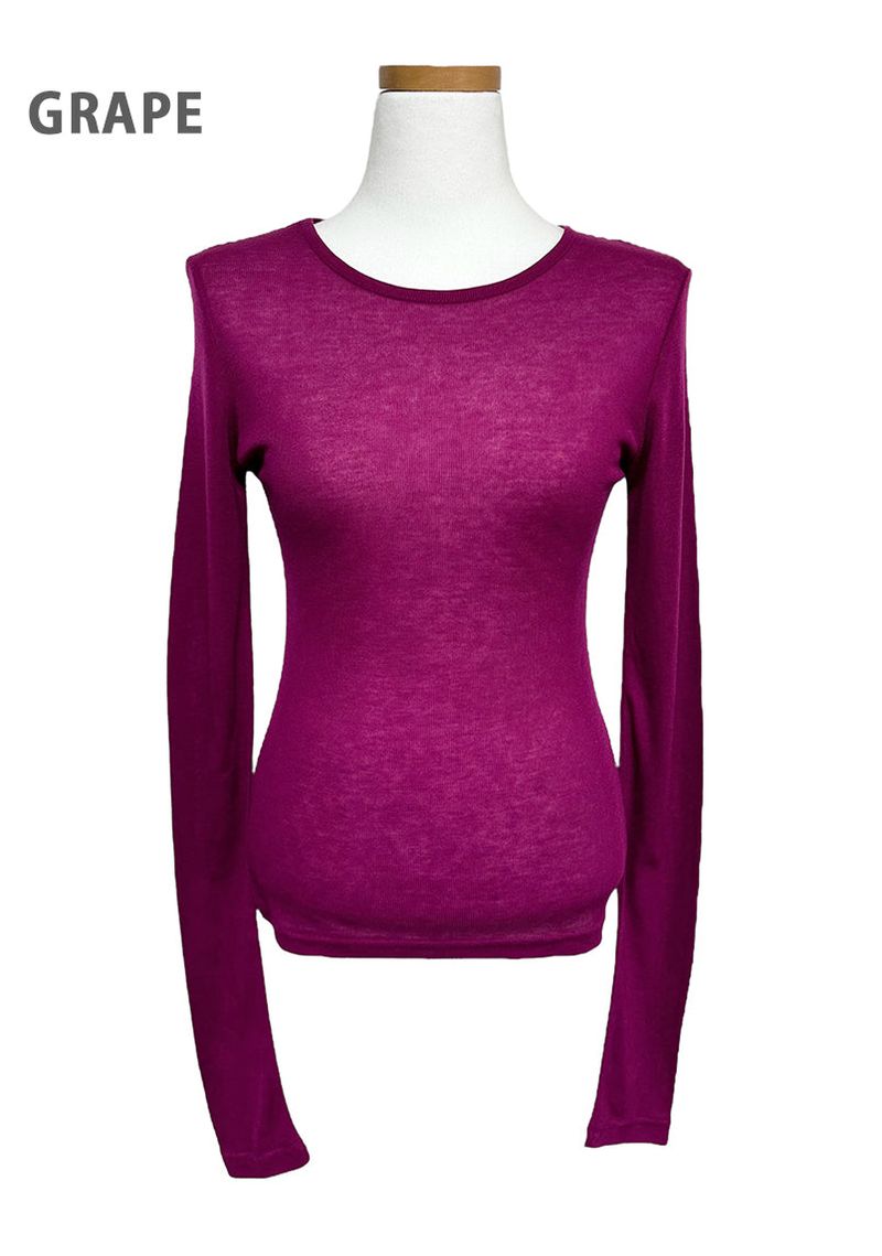 TENCEL LAYERED LONG SLEEVE (11C)