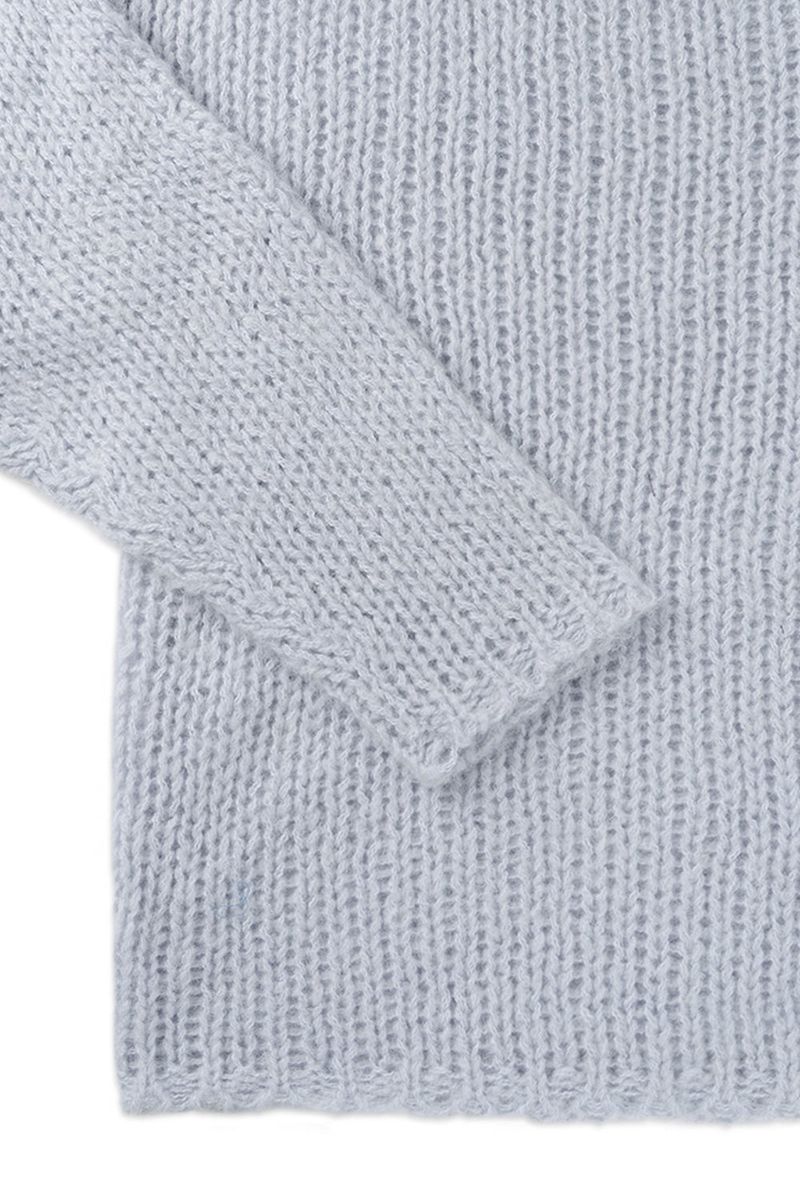 Soft loose knit_skyblue