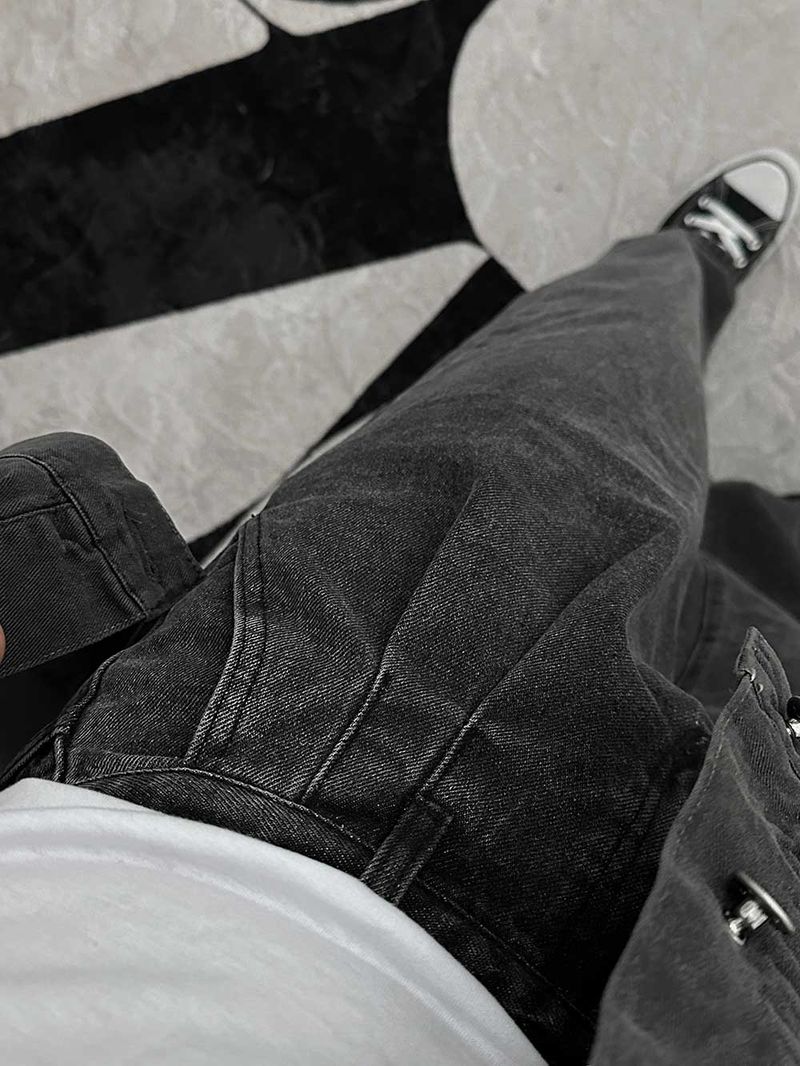 ASCLO Double Tuck Denim Pants (4color)