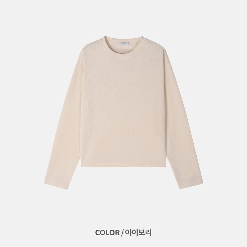 Kaim Waffle Crop Long Sleeve 3C
