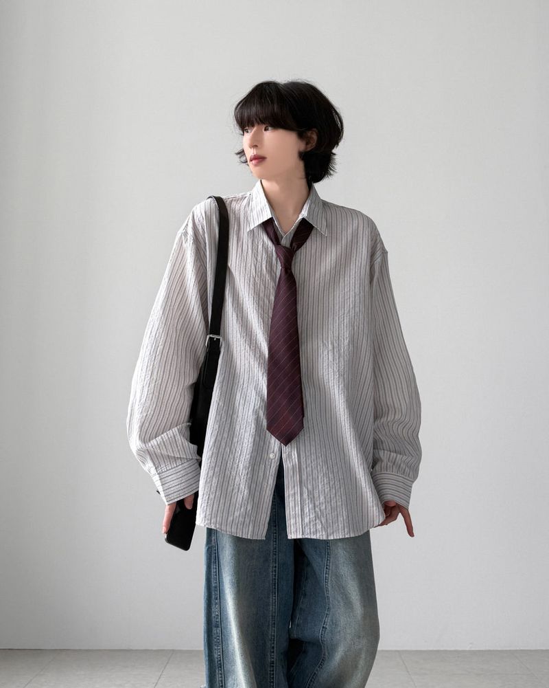 Moss Stripe Tie