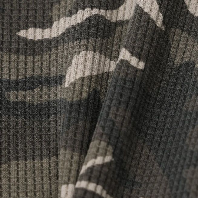 Fren Camo Waffle Long Sleeve