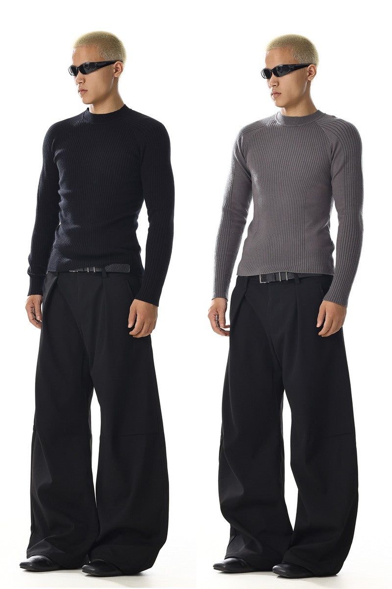MBEXX（エムビーイーエックスエックス）の「Textured Long Sleeve Tee（Tops）」